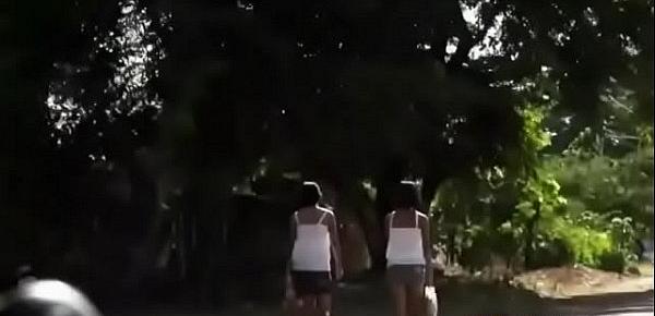  Thick-assed Filipina babe offers up pussy to horny tourist